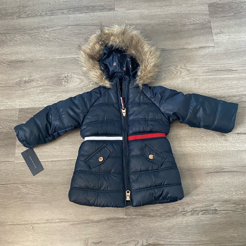 NWT Tommy Hilfiger Longline Puffer Jacket